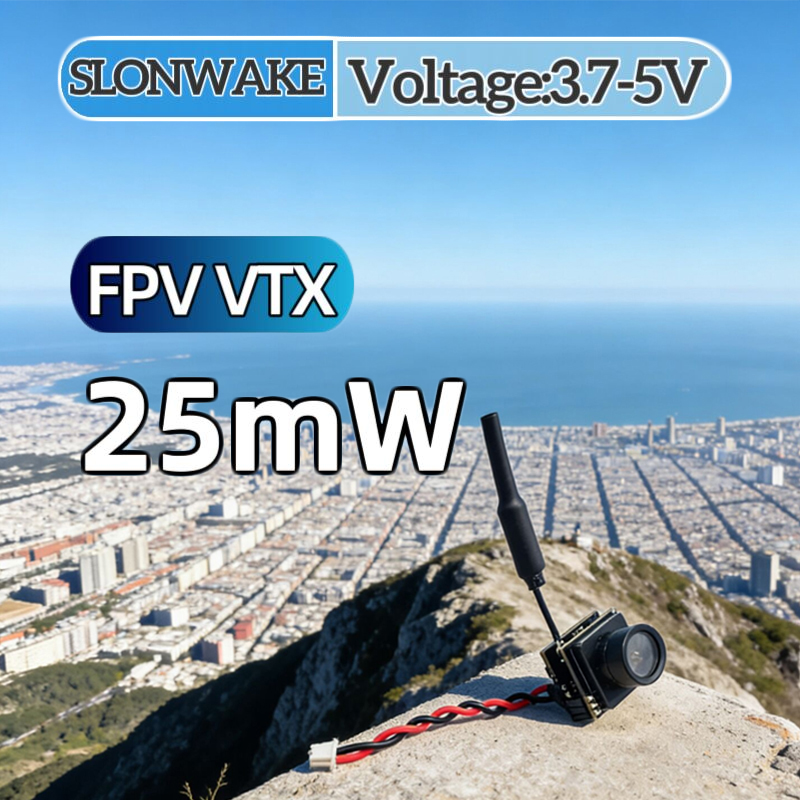 Fpv Drone Frame - SLONWAKE FPV 25mW Leistungssimulations-VTX Integrierter Sender