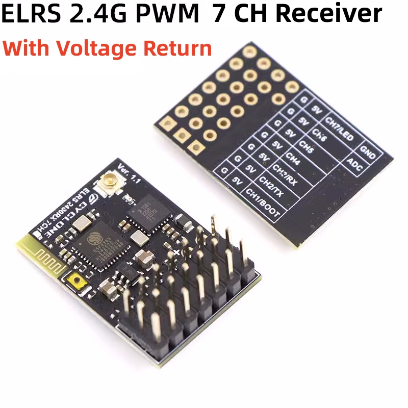 Fpv Drone Quadcopter - Elrs 2,4g pwm 7ch 6ch crsf