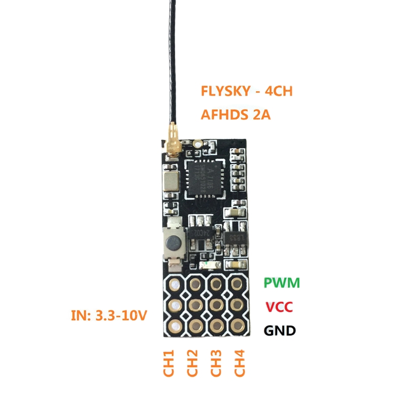 Flysky FS2A Mini-Empfänger 4CH – Fpv Drone Battery Bewertung und Preis